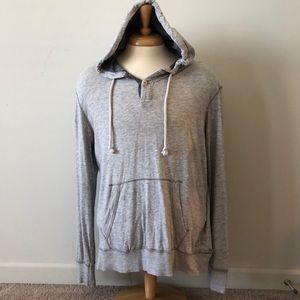 American Eagle Mens Hoody Size Large Heather Gray